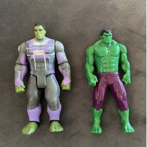 Hasbro Other - 2 HASBRO INCREDIBLE HULK ACTION FIGURES 2015 AND 2019